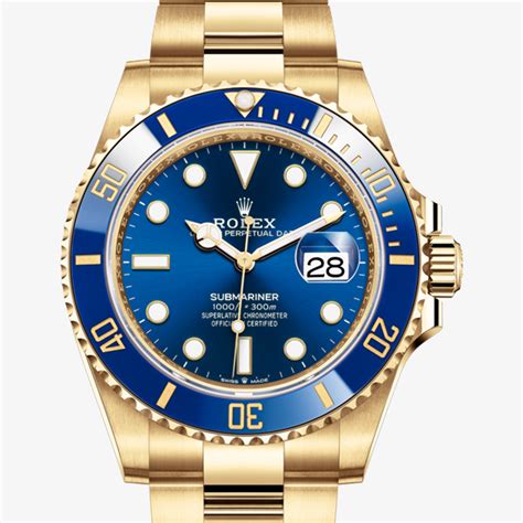 rolex gold and steel submariner|Rolex Submariner 41mm yellow gold.